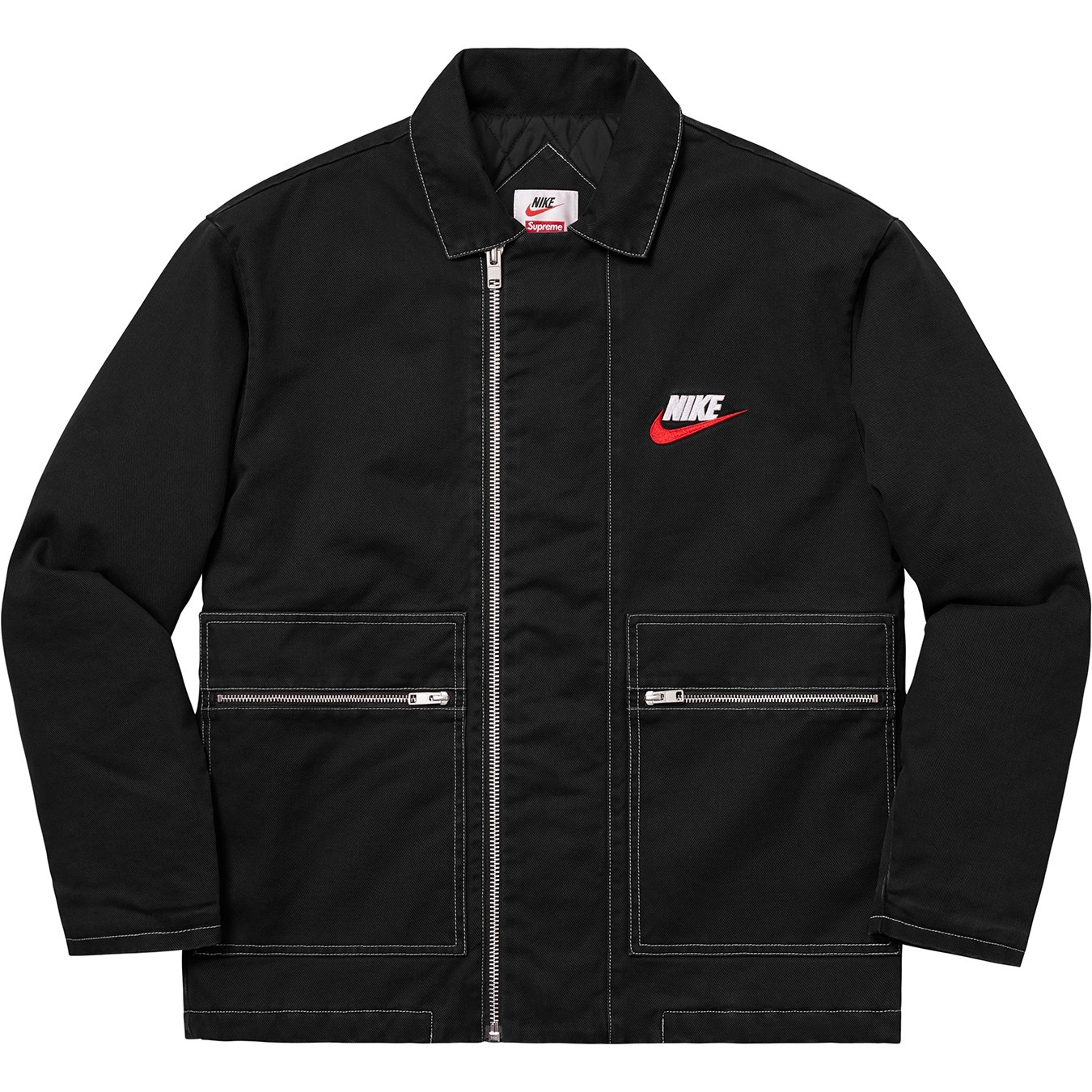 Supreme®/Nike® Double Zip Quilted Work Jacket view 18